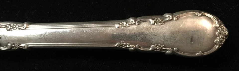 Cubiertos de plata de ley - Lunt cuchillo regular victoriano moderno francés Foto 2 de 4