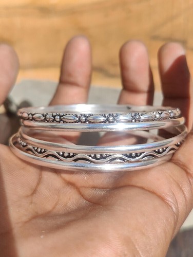 Elegant 925 Sterling Silver New Fashion Jewelry Unique Open Bracelet Bangle Cuff