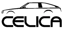 Toyota Celica 2nd Gen Silhouette T-Shirt You Choose the Shirt Color/Design Color