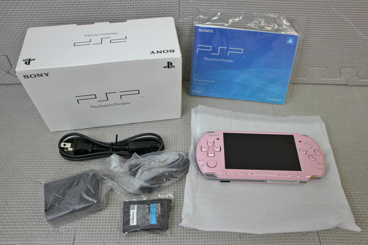 PSP 3000 AKB1/48 Premier Blossom Pink Console Charger Box [BOX] | eBay