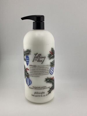 Philosophy Falling in Love Firming Body Emulsion 32 Oz New with Pump