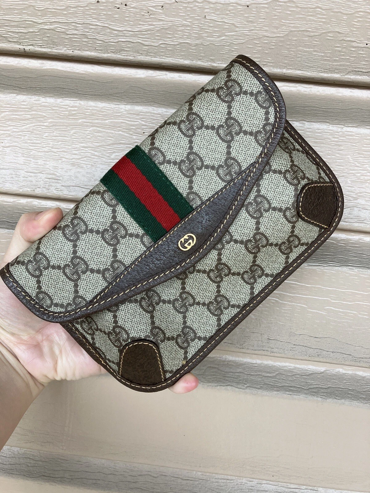 Pochette / embrayage / portefeuille Gucci GG suprême inutilisé