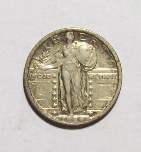 1924-P STANDING LIBERTY QUARTER Sharp XF+  #5C27