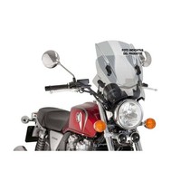 Puig UP&DOWN-BILDSCHIRM FUR Kawasaki Z650 20-23 Leichter Rauch