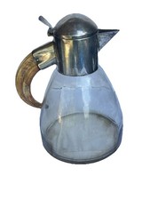 Handblown Boars Tusk Antique Decanter With El...