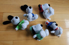 Met-life Peanuts Snoopy Plush Lot Of 5 — photo 10