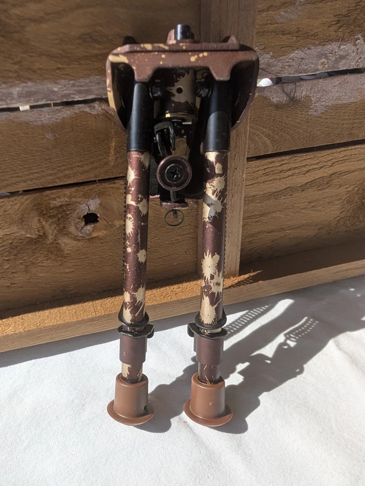 Camuflaje Montaje Eslinga Ajustable Bípode Táctico Caza Tiro Foto 2 de 3