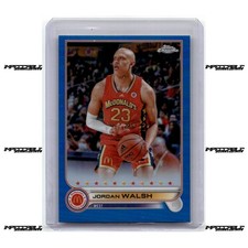 2022 Topps Chrome McDonald's A/A - Blue #22 Jordan Walsh Rookie /99