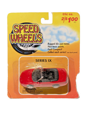 WELLY ''SPEED WHEELS'' Series lX, red Camaro Z28 Convertible, NEW/MOC