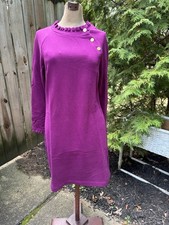 NWT $119 Plum Talbots Sweater Dress Size Small