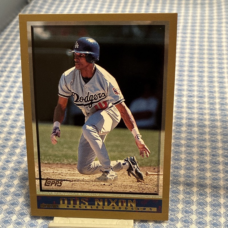 Topps 1998 Otis Nixon Los Angeles Dodgers #392 MLB Baseball Card Base Set