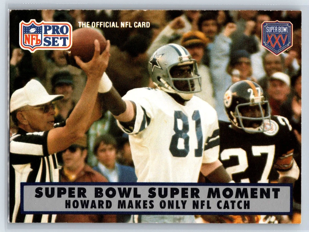 1990 Pro Set Super Bowl XXV Silver Anniversary Percy Howard #143