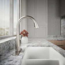 Kohler Lir Pull-down Kitchen Faucet - R33449-VS - Vibrant Stainless Finish