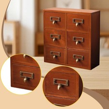 Library Card Catalog Cabinet Storage Drawer Wooden Organization Collection