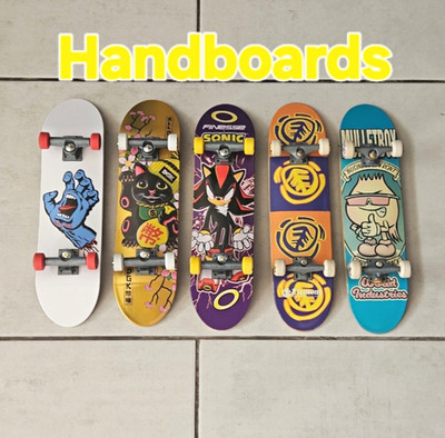 Tech Deck Handboards Mini Skateboards 5 Stück World Industries Element Sonic