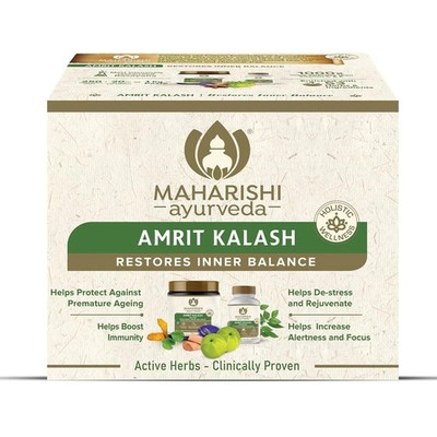 Maharishi Ayurveda Amrit Kalash Combo Pack 600g Nectar Paste + 60 Tablets