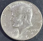 1967  50C Kennedy Half Dollar - Circulated - 40% Silver - Full Luster - #