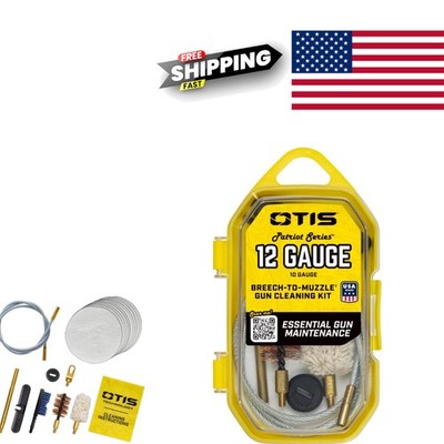 12 Ga Shotgun Cleaning Kit with Comfortable T Handle and Organized Storage