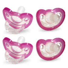 RaZbaby Jollypop Pacifier for Newborns  Up, USA Made, Natural Shaped