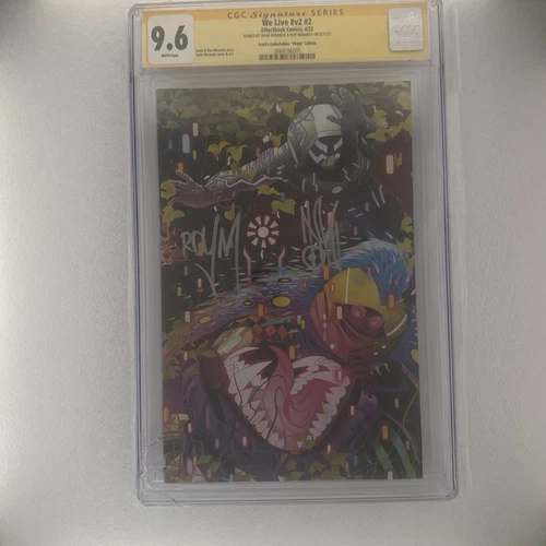 We Live 2 CGC 2XSS 9.6 Scott's Collectibles Virgin Ed Variant 4/22