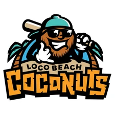 Loco Beach Coconuts 4" Decal / FREE SHIPPING / Buy 2 Get 1 FREE