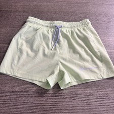 Champion girls shorts size 10/12 built-in briefs pastel green