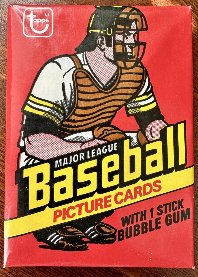 1978 Topps бейсбол воск упаковка (не запечатанный) читать - Изображение 4 из 4