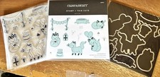 CTMH Z8032 THIN CUTS D2103 PARTY FOX Balloons, Birthday cake, Banner, Gift