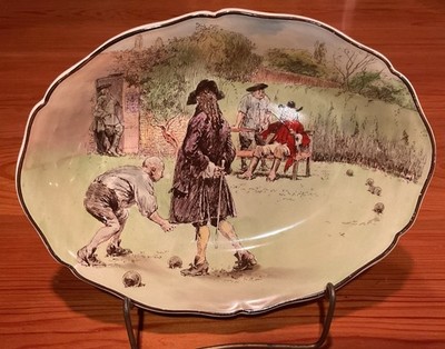 Royal Doulton Series Ware Sir Roger De Coverley Bowl D5814 c1938 Made in England