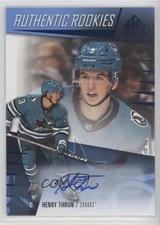 2023-24 Upper Deck SP Game Used Authentic Rookies Henry Thrun #245 Auto 1b2x