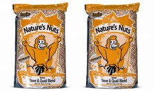 Autumn Food Chuckanut Natures Nuts Deluxe Dove Quail Blend 5-Pound - 2 Pack