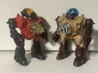Vintage 1985 Tomy Starriors Gouge And Crank both 100% Complete