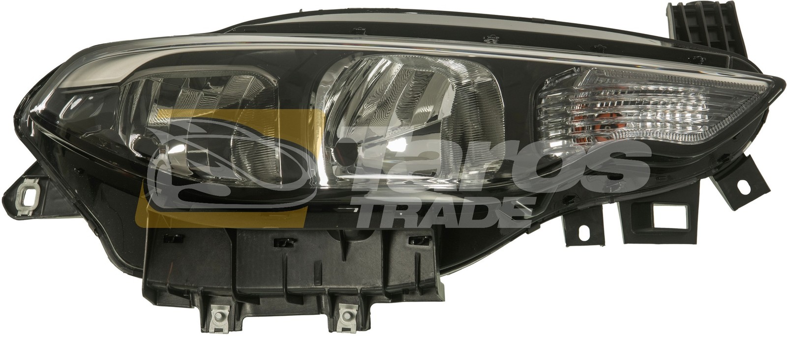 Phare avant droite pour Fiat Tipo 2016-2020 avec lentille polycarbonate anti-jaunissement