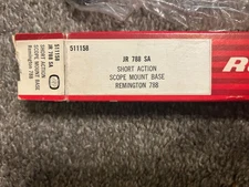 Redfield  JR 788 SA Short Action Scope Mount Base Remington 788 (511158)
