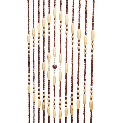 Wooden Beaded Doorway Curtain Door Beads Hanging Closet Curtain Beads 31 Lines