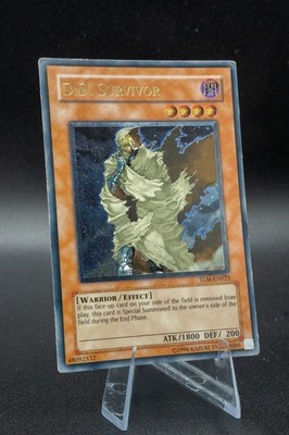 YUGIOH - D.D. SURVIVOR - TLM-EN023 - ULTIMATE RARE - LP - THE LOST MILLENIUM ENG