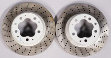 PORSCHE 911 Turbo Bremsscheiben gelocht belüftet 93035204600 Hinten rechts links