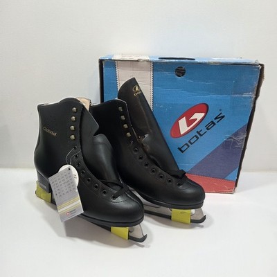 BOTAS KK44151-7-326 David XL Ice FIGURE Skates for Men-US SIZE 12 BLACK