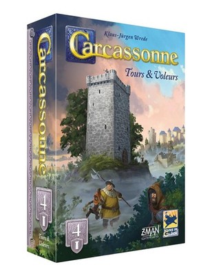 Carcassonne Ext Nr. 4 Türme & Diebe FR Z-Man Games 2025HIGCARC06FR