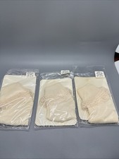 Vintage Frilly 90s Anklets Socks Girls 5-6.5 Toddler Nylon Lace Ruffle Cuff USA