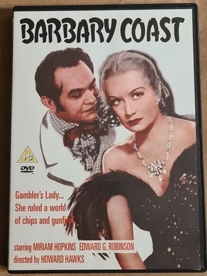 DVD Barbary Coast - Miriam Hopkins Edward G. Robinson Howard Hawks 1935