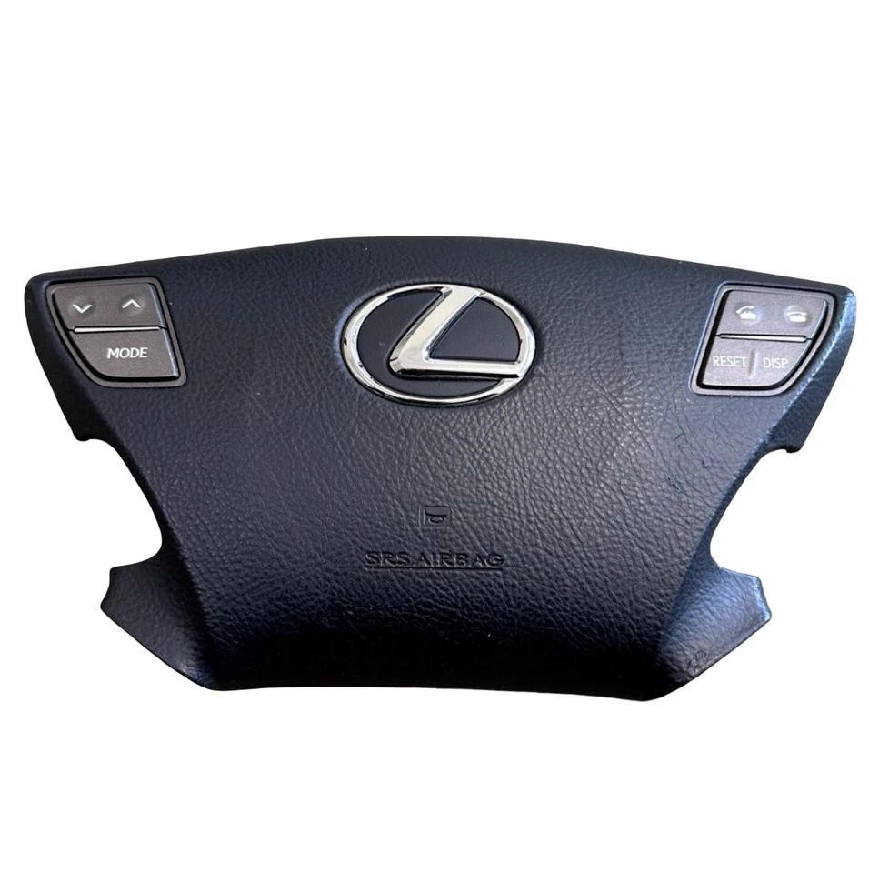 2007-2012 LEXUS LS460 DRIVER STEERING WHEEL AIRBAG BLACK OEM Foto 4 de 4