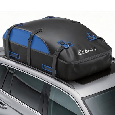 Rooftop Cargo Carrier Bag 20 Cubic Feet Waterproof Car Luggage Asinking Vehicles
