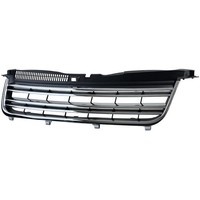 KüHlergrill Doppelrippe Schwarz Chrom FüR VW Passat 3BG Limousine Variant 00-05