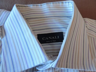 CANALI  Shirt 16,5 / 42 SIZE 100% Cotton