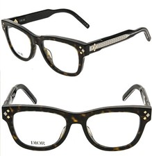 CHRISTIAN DIOR CD DIAMONDO S1I Brown Havana Eyeglasses 54mm DM50062I DIAMOND
