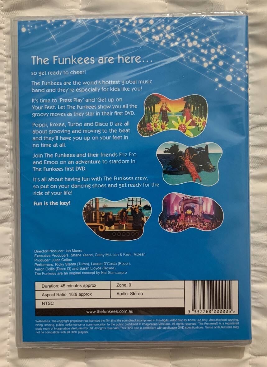 The Funkees - DVD - Poppi, Roxee, Turbo, Disco D - Nat