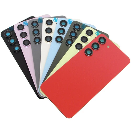 Battery Glass Cover With Camera Lens Replacement For Samsung Galaxy S22 S23 S24 - Picture 5 of 37