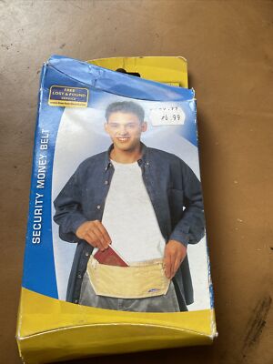 Bins Travel Money Belt Security Pouch Passport Cash UK