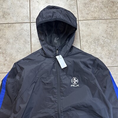 Men's Polo Ralph Lauren RLX Golf Lightweight Hooded Rain Jacket